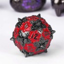 Сумасшедшие кости Набор из 7 металлических костей RPG