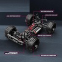 АВТОМОБІЛЬ З ДИСТАНЦІЙНИМ КЕРУВАННЯМ 4WD 1:10 БЕЗЩІТКОВИЙ БЕЗДОРІЖЖЯ 45 КМ/ГОД 2 замовити в Україні