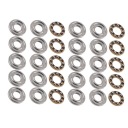 KIT BEARING KULKOWYCH WZDLUZNYCH ZE STEEL PLASKIEJ O HIGH PRECYZJI 10 PIECES F6-14M 6X14X5MM  photo 6