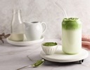 Вкусный растворимый порошок Matcha Latte Японский зеленый чай 6 шт. Мокате