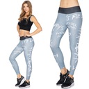 LEGGINSY SPORTOWE FITNESS SIŁOWNIA JOGA SM107 XL