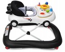 Интерактивные детские ходунки RACER с игровым столом и мягкими колесами.