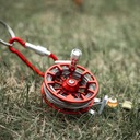 Prenosný mini rybársky navijak 2+1 BB navijaky z hliníkovej zliatiny cievka červená Model Szpula kołowrotków wędkarskich ze słoną wodą