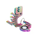 Набор ключей Keyrambit and Dinosaur Flexi Zaur TRex KEYSPINNER, 3 цвета