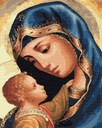 КРАСКА ПО ЧИСЛАМ Религия Мария Иисус Картина по номерам 40x50 ARTNAPI