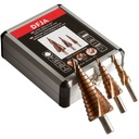 КОБАЛЬТОВЫЕ СТУПЕНЧАТЫЕ КОНИЧЕСКИЕ СВЕРЛА ДЛЯ МЕТАЛЛА СТАЛИ HSS CO/M35 НАБОР