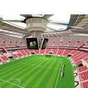 3D пазл PGE Национальный стадион для детей и взрослых 29см 69 шт.