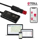 GPS-локалайзер-передатчик мониторинга для автомобильного прикуривателя + электронная плата за проезд 12 M