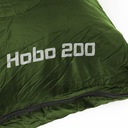 Śpiwór Campus HOBO 200 zielony dla leworęcznych Szerokość w ramionach 80 cm