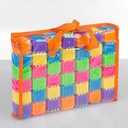 KOCKY MINI WAFFLE WAFLE VZDELÁVACIE KONŠTRUKČNÉ KONŠTRUKTORY BLOCK 182 ele Materiál plast