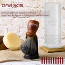 ANBBAS 3in1 Набор помазков для бритья с синтетической щетиной в подарок для