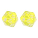 НАБОР ИЗ 2 КУБИКОВ K20 RPG FUTURISTIC LOOK КУБИКИ ICOSAHEDRAL КУБИКИ