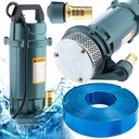 ПОГРУЖНОЙ ВОДЯНОЙ НАСОС БЕЗ ПОПЛАВКА + ШЛАНГ 20М