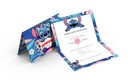 Приглашения на День Рождения ЛИЛО И СТИХ для детей с конвертом