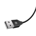 KABEL BASEUS YIVEN MICRO USB BLACK 1.5M Złącza USB - microUSB typ B