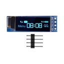 OLED-дисплей 0,91 дюйма i2c СИНИЙ н/с