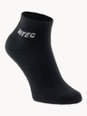 Pánske ponožky Hi-Tec Kocky Ponožky Bavlnené Unisex 3-PAK Dominujúca farba čierna