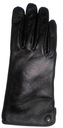 Dámske kožené rukavice čierne zateplené EAN (GTIN) 4016952564848