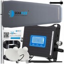 ZESTAW WZMACNIACZ 65dBi SYGNAŁU TELEFONU GSM INTERNETU 4G LTE + ANTENY 10m