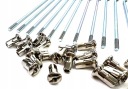 RAYONS ROUES NYPLE JAWA CZ 175 350 634, 638 DUELLS GALVANISÉ M4X144,5 36 PCSphoto 5