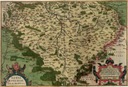 Карта ЧЕХИЯ 30x40см 1592 г. М29