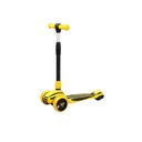 ТРЕХКОЛЕСНЫЙ САМОКАТ СО СВЕТЯЩИМИСЯ КОЛЕСАМИ ДЛЯ ДЕТЕЙ