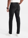 Pánske džínsové nohavice SLIM FIT čierne V1 OM-PADP-0110 L Dominujúca farba čierna