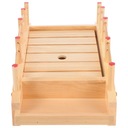 КОНТЕЙНЕР ДЛЯ ЗАКУСОК ДЕРЕВЯННЫЕ ПОДДОНЫ ПОДДОНЫ ДЛЯ ЕДЫ