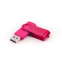 rôzne farby PENDRIVE 4 GB USB 2.0 FLASH TWISTER Kapacita 4 GB