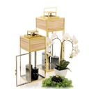 НАБОР ФОНАРЕЙ 2в1 ЗОЛОТОЙ ФОНАРЬ ФОНАРЬ ДЛЯ ДОМАШНЕГО САДА ГЛАМУР