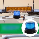 WIRELESS LIGHTING STROBOSKOPOWE LED DO POJAZDOW Z STAND MAGNETIC DO MESSAGE W SYTUACJACH EMERGENCY  photo 9