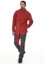 Pánsky fleece Whistler Cocoon Red L Veľkosť L