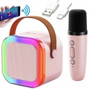 Микрофон KARAOKE KIT со светодиодным динамиком Bluetooth RGB