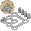 ШАБЛОН ДЛЯ СВЕРЛЕНИЯ ОТВЕРСТИЙ 20 ММ ПО СХЕМЕ – ТАБЛИЦА FESTOOL MFT