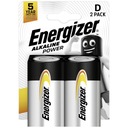 2x Bateria ENERGIZER Alkaline Power LR20 D R20 E95 1,5V