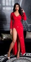 MB 319 RED DRESS, элегантное вечернее платье, ГЛАМУР, СЛОТ, 38 М