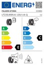 1x CELOROČNÁ PNEUMATIKA 235/85R16 Falken WILDPEAK AT3 Hmotnosť (s balením) 9.5 kg