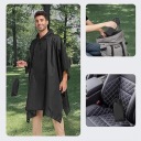 Накидки, Пончо Чорний Пончо Xl / Xxl