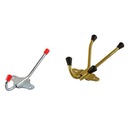 ВЕШАЛКА НА РЕЗЬБЕ, 3 КРЮКА ДЛЯ ВЕШАЛОК