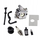 1 карбюратор, 1 топливопровод и 1 маслопровод.