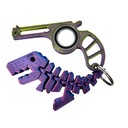 Брелок для ключей Keyrambit + НАБОР FLEXI REX DINO ЦВЕТ Полуночный гоблин