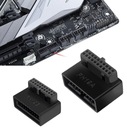 Адаптер угловой разъем USB 3.0 на передней панели 19/20 контактов