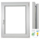 Alucon PVC Window 1000x1300 1000 x 1300 мм RU P White 24H