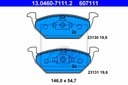 ATE PD TARCZE+KLOCKI P+T SEAT IBIZA 6J 256MM изображение 13