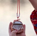 Мини-деревянный музыкальный инструмент Калимба из красного дерева Калимба Zenwire K04 ПОВОДОК
