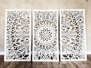 3D МАНДАЛА, ТРИПТИК, АЖУРНОЕ УКРАШЕНИЕ НА СТЕНУ