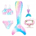 ZESTAW KĄPIELOWY SYRENKA STRÓJ SYRENI OGON 130
