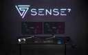 Компьютерный игровой стол для компьютера + аксессуары 100х50см Sense7 Nomad