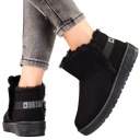 ЖЕНСКАЯ ЗИМНЯЯ ОБУВЬ BIG STAR, СНЕЖНЫЕ БОТИНКИ С УТЕПЛЕНИЕМ