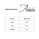 Andalea Iga II Podväzok ruží L/XL Dominujúca farba odtiene ružovej a fialovej